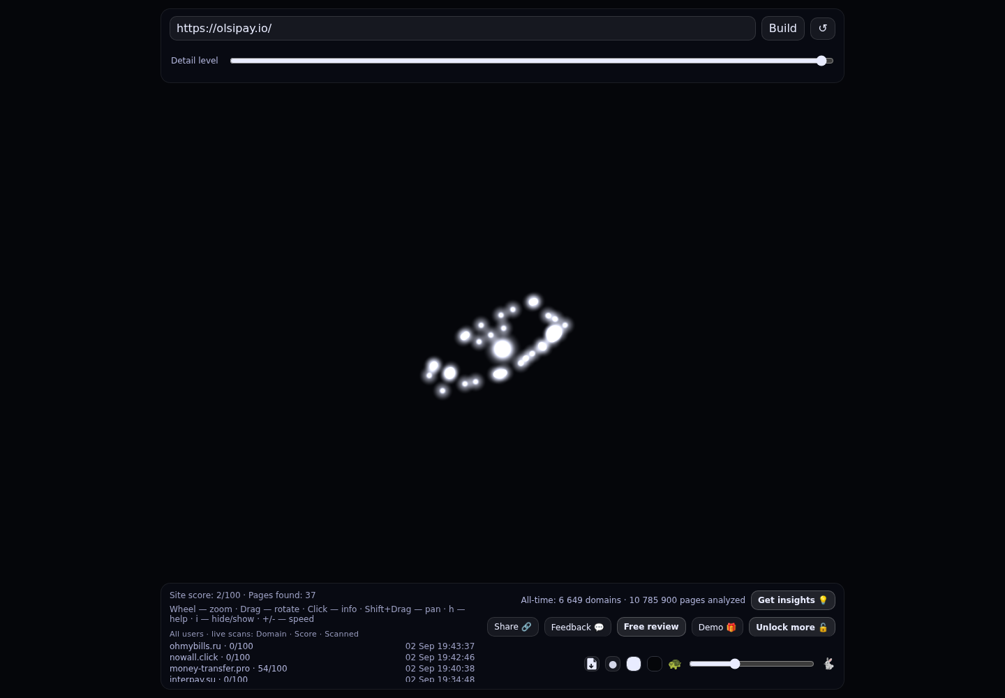 OlsiPay &middot; граф Radar (RADAR_GRAPH)