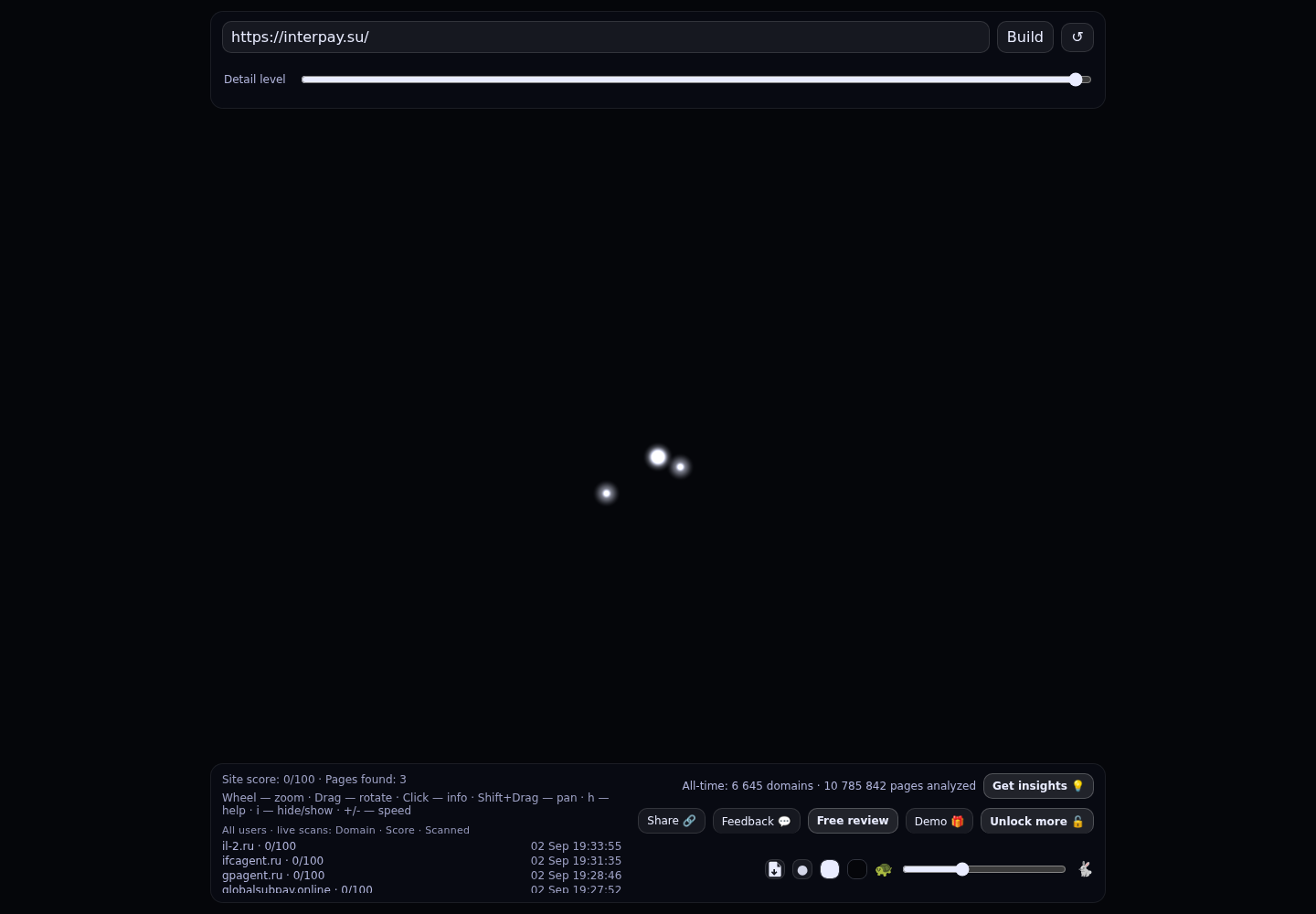 InterPay &middot; граф Radar (RADAR_GRAPH)