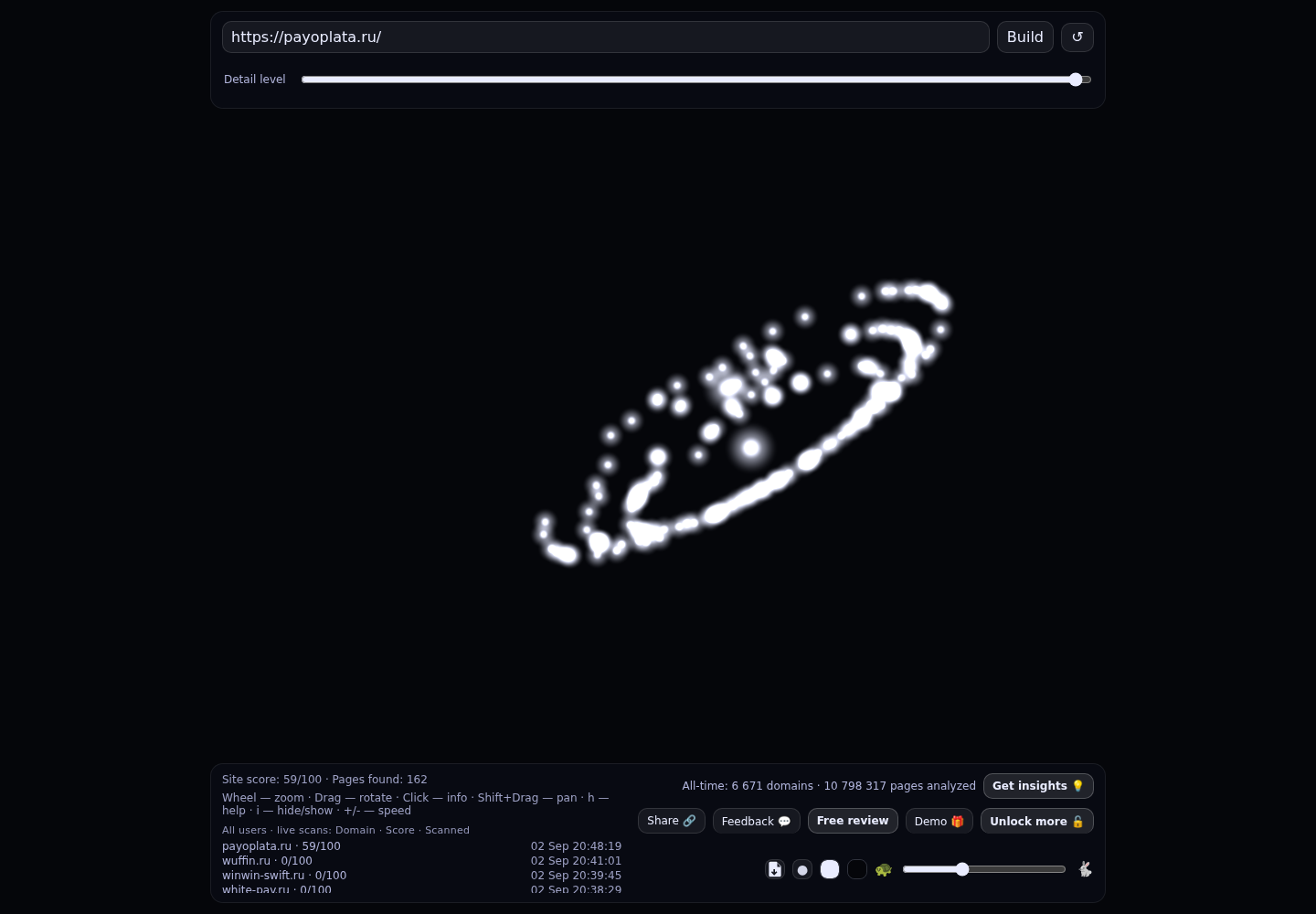 PlataPay · граф Radar (RADAR_GRAPH)