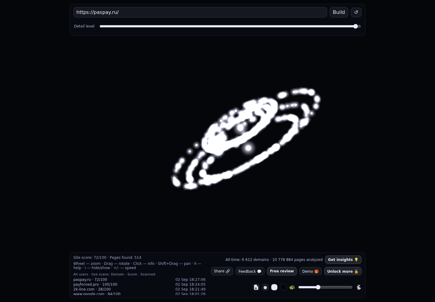 PasPay · граф Radar (RADAR_GRAPH)