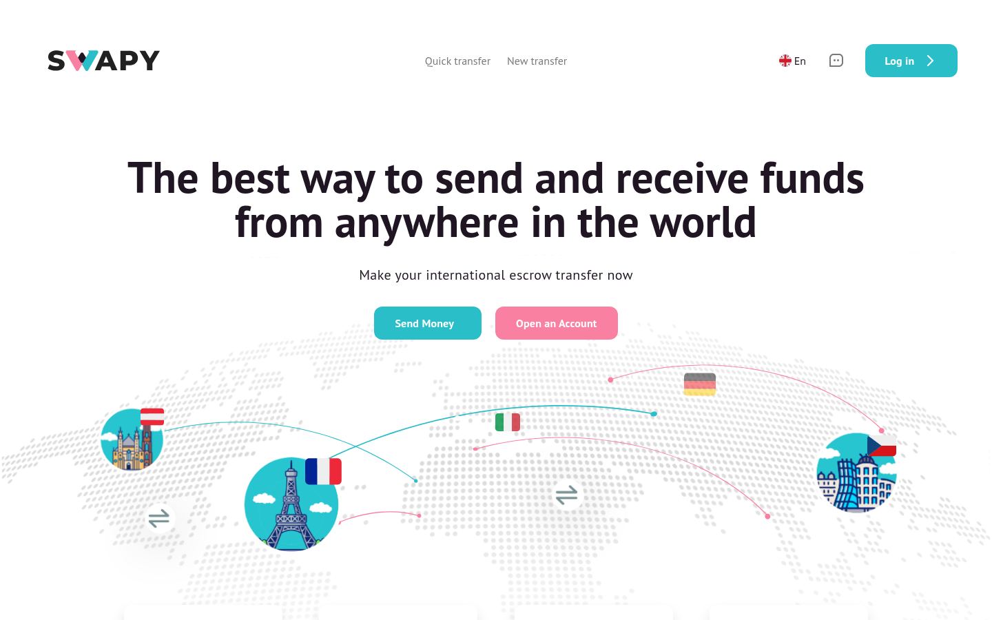 Swapy Business · снимок главной страницы (HOMEPAGE_SCREENSHOT)